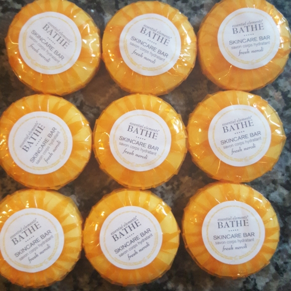 Essential elements skincare soap bar fresh naroli 0.8 oz travel size lot of 9 - Picture 1 of 3
